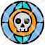 global-skull-hacker-icon