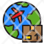 global-worldwide-air-logistics-delivery-freight-icon