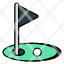 golf-course-golf-flag-golf-arena-golf-ground-playground-icon