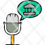 government-podcast-audio-microphone-bubble-chat-political-building-icon