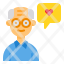 grandfather-old-man-message-love-icon