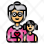 grandmother-family-granddaughter-girl-kid-icon