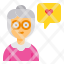 grandmother-old-woman-message-love-icon