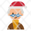 grandmother-woman-christmas-user-avatar-icon