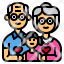grandparents-family-couple-girl-granddaughter-icon