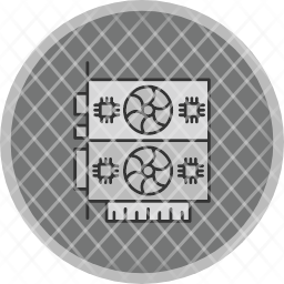 graphics icon, card icon, technology icon, motherboard icon, cpu icon ...