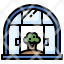 greenhouse-filloutline-vegetable-agriculture-plant-gardening-icon