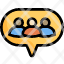 group-chat-talk-conference-speech-team-icon