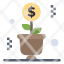 growing-money-plant-pot-success-icon