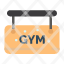 gym-board-sign-icon