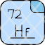 hafnium-periodic-table-chemistry-atom-atomic-chromium-element-icon