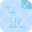 hafniumperiodic-table-chemistry-atom-atomic-chromium-element-icon