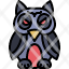 halloween-owl-bird-animal-scary-icon