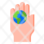 hand-earthday-world-safe-global-icon