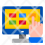 hand-ecommerce-shopping-online-computer-icon