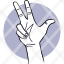hand-fingers-gesture-three-pictogram-icon