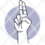 hand-fingers-two-swear-gesture-finger-pictogram-icon