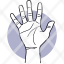 hand-gestures-palm-fingers-five-pictogram-icon
