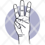 hand-gestures-three-fingers-pictogram-icon