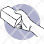 hand-holding-object-box-brick-rectangular-small-pictogram-icon