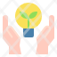 hand-light-bulb-idea-leaf-growth-ecology-icon