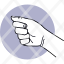 hand-little-bit-gesture-action-pictogram-icon