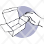 hand-open-opening-box-small-pictogram-icon