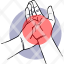 hand-pain-palm-fingers-touching-pictogram-icon