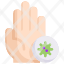 hand-virus-infection-epidemic-interaction-disease-transmission-icon