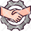 handshakepartner-gear-deal-onboarding-hands-gestures-hand-gesture-workers-cogwheel-icon