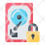 hard-disk-lock-security-network-protection-icon