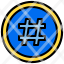 hastag-symbol-blogger-icon