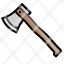 hatchet-axe-tool-home-cutting-icon