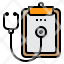 health-checkup-clipboard-stethoscope-medical-doctor-icon