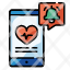 health-notification-heart-rate-smartphone-medical-healthcare-icon