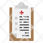 health-report-checking-clipboard-hospital-icon