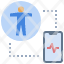 health-tracking-analysis-diagnosis-application-monitoring-data-icon