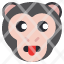heated-monkey-animal-wildlife-pet-face-icon