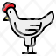 hen-chicken-farm-food-animal-icon