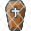 holydayhalloween-coffin-grave-dead-icon