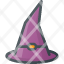 holydayhalloween-witch-hat-magic-icon