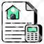 home-calculation-house-calculation-property-calculation-rental-calculation-real-estate-calculation-icon