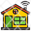 home-connection-internet-technology-building-icon