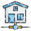 home-connection-network-devices-internet-smart-house-icon