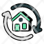 home-exchange-house-exchange-home-transfer-house-transfer-property-transfer-icon