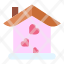 home-house-heart-love-romance-miscellaneous-valentines-day-icon
