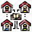 home-house-user-book-online-learning-icon