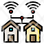 home-house-work-from-internet-network-icon