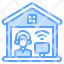 home-house-working-computer-online-icon
