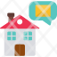 home-message-apartment-property-email-communication-icon